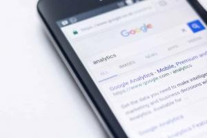Google search results page on a phone screen