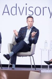 William Reau sits on a panel of speakers for hospital staffing and retention strategies hosted by J.P. Morgan, October 2022