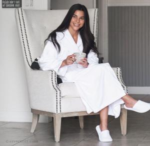 Crescentt Luxury Turkish Cotton Bathrobe