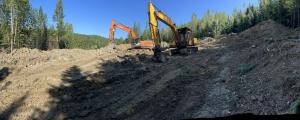 Hydraulic Mining Shovels at Work