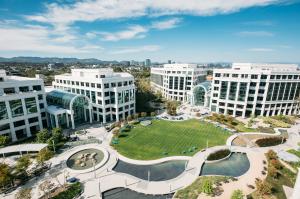 Santa Monica creative office campus Water Garden