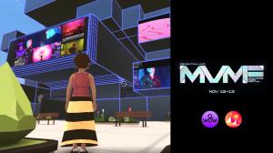 doWow media walls in Decentraland's metaverse