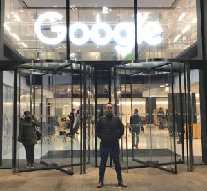 Graham Tester at Google HQ London