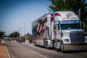 The arrival of the Tunnel to Towers exhibit is quite the spectacle!