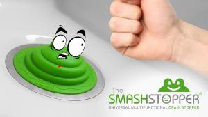 SMASH STOPPER, the Magic Multifunctional Universal Drain Stopper 6-in-1