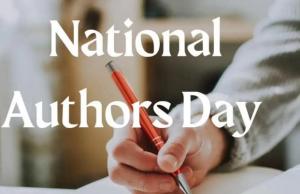 National Author's Day, 2022