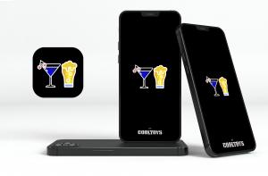 My drink order app splash screen by Bourquin Group LLC copyright ® 2022