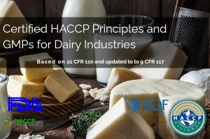 Online HACCP training and Certification for Dairy Industries