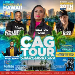 CAG World Tour Concert in Honolulu at Hawaii Theatre