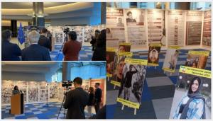 On October 24, an exhibition was held in the EP with the initiative of Giana Gancia, a member of the European Parliament from Italy. The exhibition features photos of some of the 450 martyrs of the uprising and the 1988 massacre of 30,000 political prisoners.