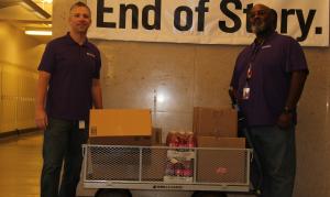 Excelsior delivers snacks for students to local high school
