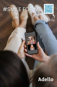 #Smileforme This ad creative demo analyzes user's smile matching it to a celebrity with a similar smile.