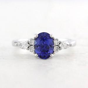 Sapphire And Diamond Ring