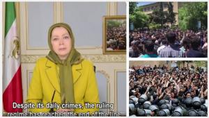Iranian opposition , the  (NCRI) President-elect Maryam Rajavi praised the Iranian people in their continuing protests rallies against the mullahs’ regime. She said, "Freedom and equality, only realized by overthrowing the clerical regime,”
