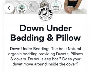 Amazon Down Under Bedding