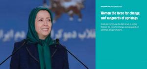 Ms. Chitsaz also said, "It has been declared by Mrs.Maryam Rajavi, NCRI’s President-elect that all written or unwritten laws on controlling the clothing or behavior of women under the rubric of “mal-veiling”  shall have no place in tomorrow’s Iran."