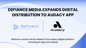 Defiance Media Expands Digital Distribution to Audacy App