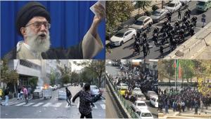 On Thursday, several mourning ceremonies for the Iranian uprising’s martyrs changed into big protests. Some cities witnessed clashes between people and security forces. While,  Khamenei, painted protesters as foreign agents, and claimed the unrest had ended.