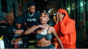 Picture of Iffy Foreign, Asian Doll and Soca Geek during "2 Shots 2 Opps" Music Video