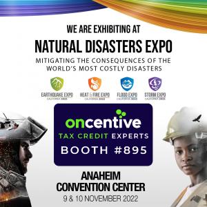 We Are Exhibiting at Natural Disasters Expo, Booth #895