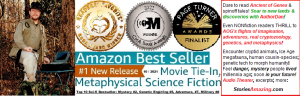 Fact-based Genetics Engineering/Metaphysics Bestseller Now Atop Eval Stacks of 3 Major TV/film/Pubs
