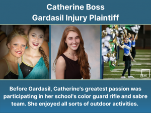 Images of Catherine Boss, Gardasil Plaintiff