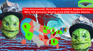 Alien Lizards Predict Republicans Win Senate and House in Mid-Term.