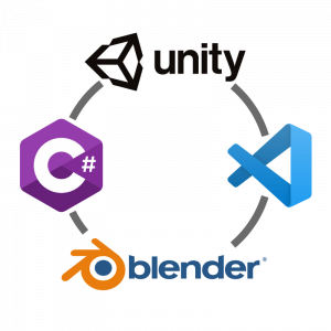 Our students use real-world, modern tools used in industry to learn computer science concepts and apply practical coding skills while creating capstone projects that demonstrate these skills. Blender is a 3D modeling and art program used to create compute