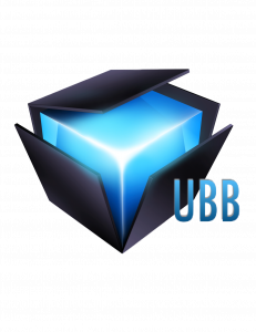 Logo for UBB (Unique Black Boxes), creator of the BCS4000