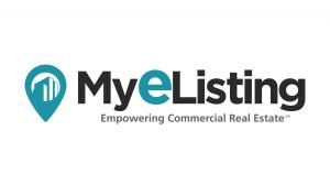Logo for MyEListing.com, nationwide, free-to-use commercial real estate listings and data platform that serves commercial real estate professionals and others from every corner of the industry.