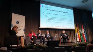 First panel of the 4th European Policy Dialogue Forum in 2022