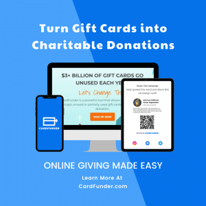 Online giving made easy with CardFunder