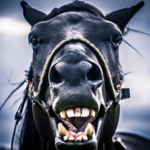 Cover art for Frank Cogliano Dead Horse featuring a scary horse face