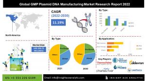 Global GMP Plasmid DNA Manufacturing Market info