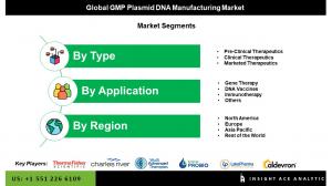 Global GMP Plasmid DNA Manufacturing Market seg