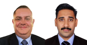 Medicotec Managing Director Joe Ward and CEO Dheeraj Khatore
