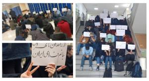 The uprising marked its 59th day on Sunday following the continuation of protests by people across the country. Many activists continued protests by college students in various cities, like Tehran, as they refuse to succumb to the regime’s crackdown measures.