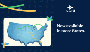 Ecotoll is now available in the State of Washington