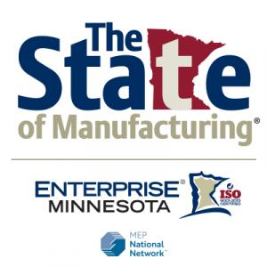 State of Manufacturing and Enterprise Minnesota logos