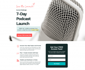 SeeMeLaunch.com Registration Page