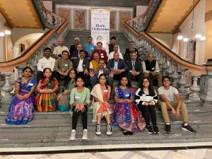 Darshana volunteers team at Illinois