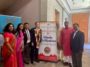 Darshana Team with North Carolina Governor Roy Cooper