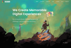 Huemor Website Redesign