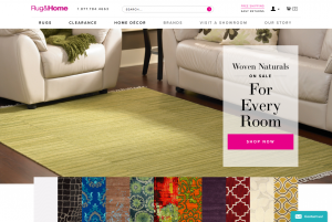 Rug & Home Website Redesign