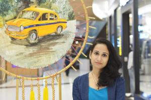 Alisha Begum at a Mall