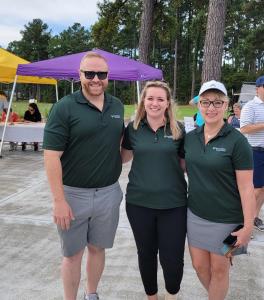Transworld Eastern NC agents at C.A.R.E. Clinic Golf Charity Tournament