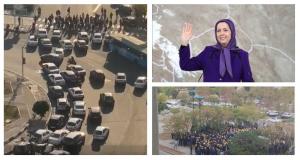 NCRI President-elect Maryam Rajavi praised the ongoing revolution in Iran by the country’s brave people and hailed those unjustly held in the regime’s prisons. She said “Cries of ‘Death to the dictator’ are heard on Day 60 in Tehran and across Iran.