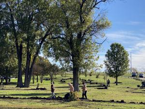 William Blair Jr. Park is a 983 acre regional park, established in 1945.