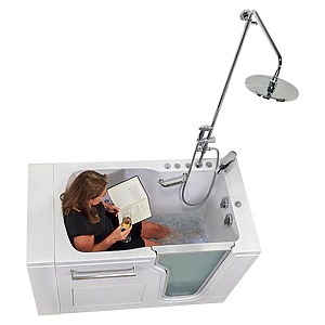 Ultra Walk-in Bathtub With Shower Combo