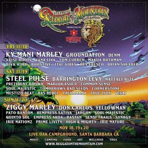 Daily Lineup Reggae On The Mountain 2022 Ziggy Marley Steel Pulse Dj Proper